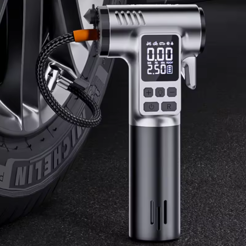 Gonfleur Électrique Sans Fil 150 PSI – Pompe à Air Portable 4000mAh pour Voiture & Moto