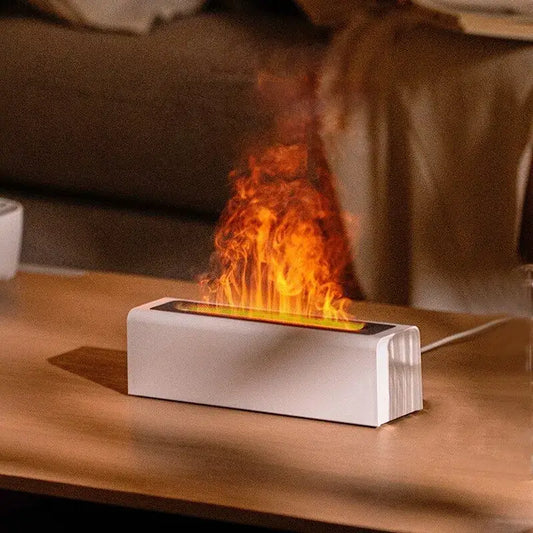 Diffuseur Simulation Flamme Colorée – USB 🔥💨