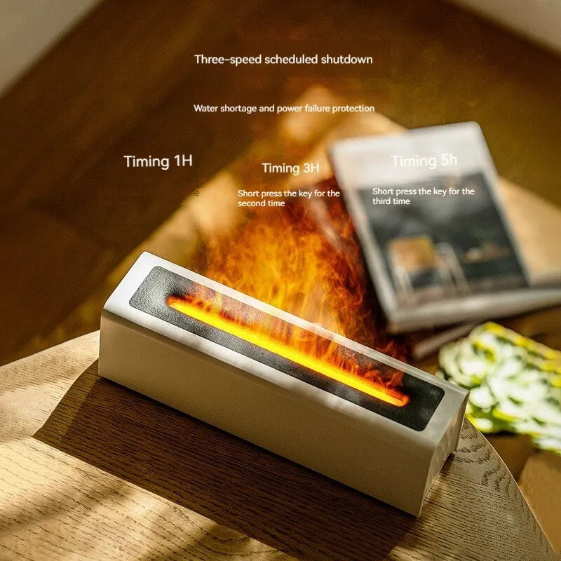 Diffuseur Simulation Flamme Colorée – USB 🔥💨