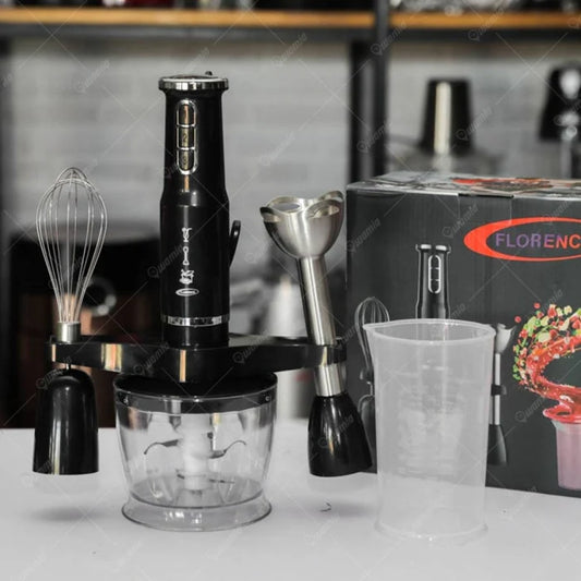 FLORENCE Mixeur Plongeant Multifonctions 4 En 1 - 600 W