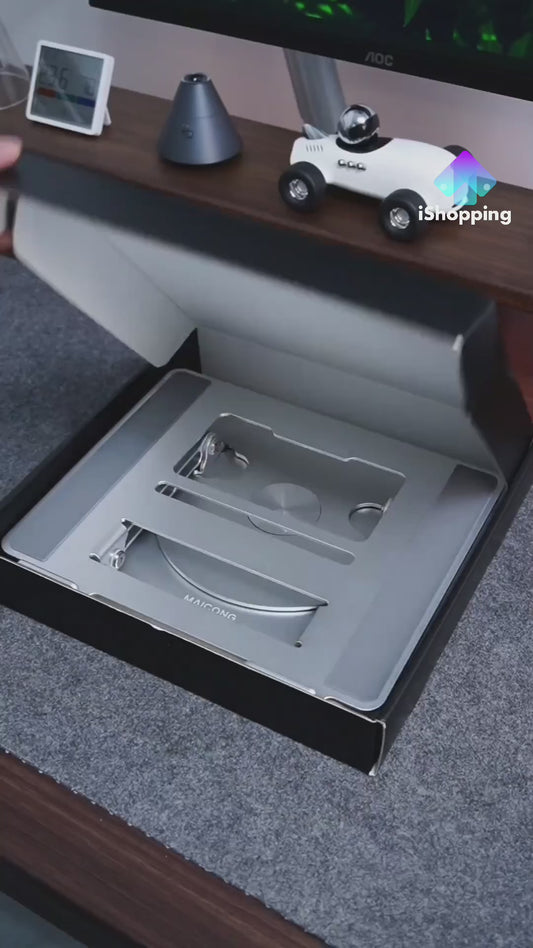 Support Pliable En Aluminium Pour PC Portable