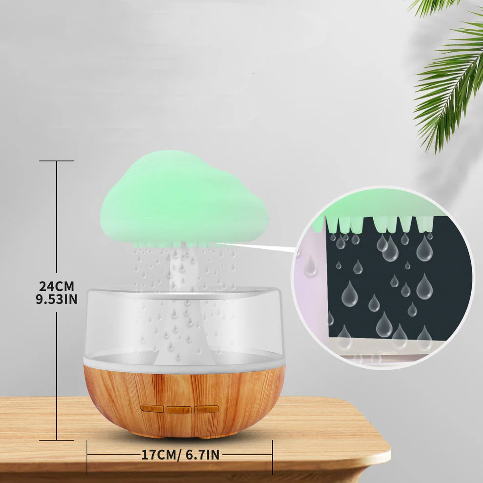 Diffuseur D'huiles Essentielles et Veilleuse Colorée x