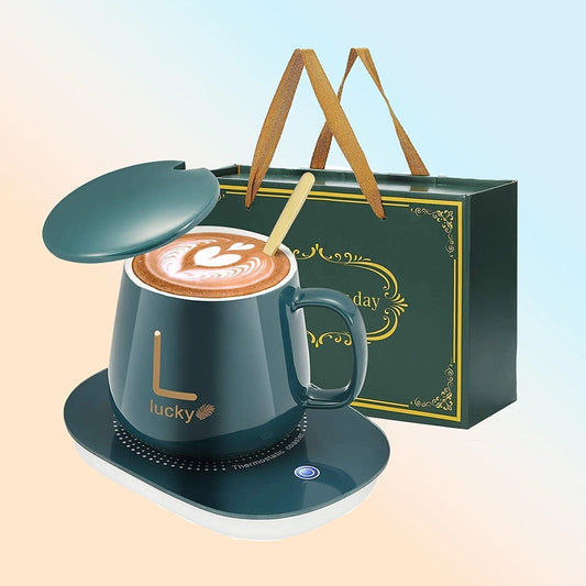 Chauffe-Tasse electrique USB avec tasse céramique
