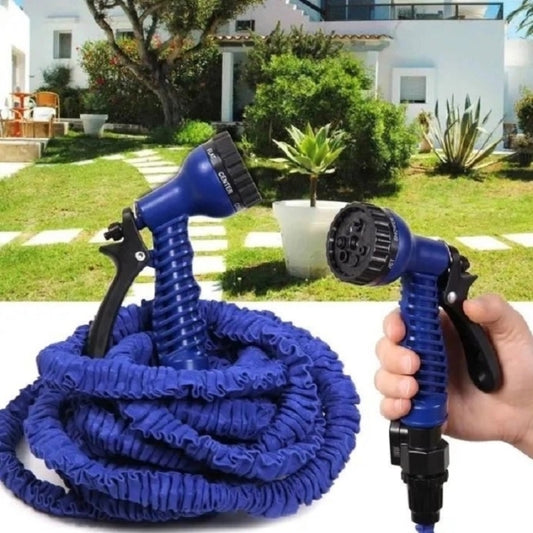 Tuyau Magique Extensible + Douchette - 30 Mètres